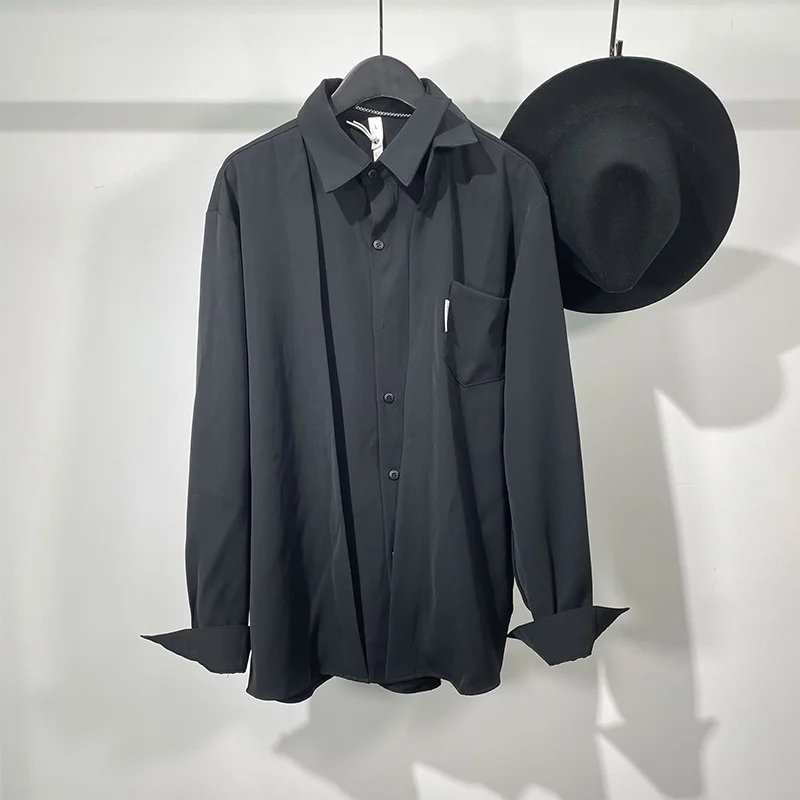 Рубашка Seak мужская повседневная, уличная стильная одежда, весна-осень 
Рубашка Seak мужская повседневная, уличная стильная одежда, весна-осень