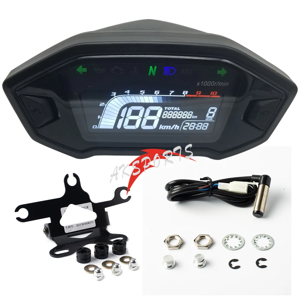 2020 New style VA screen clear in the sun motorcycle LCD speedometer seven color backlight optional backlight digital odemeter
2020 New style VA screen clear in the sun motorcycle LCD speedometer seven color backlight optional backlight digital odemeter