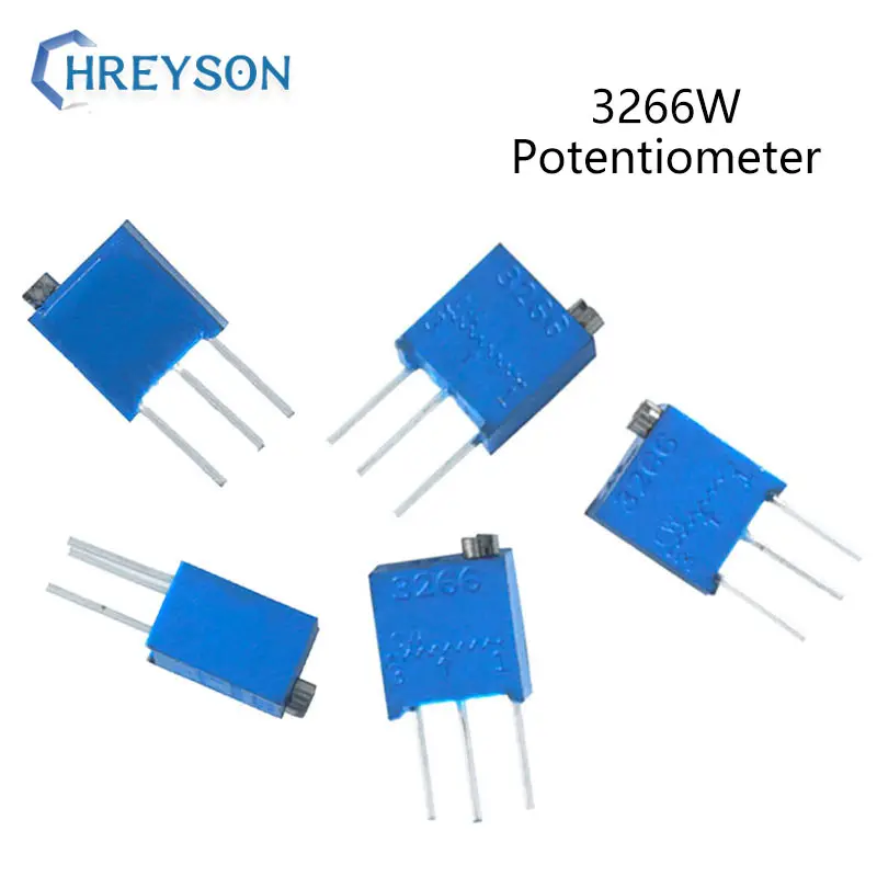10Pcs 3266W Trimpot Trimmer Potentiometer 100R 500R 1K 2K 5K 10K 20K 50K 100K 200K 500K 1M 3366W-1-102LF 503LF 103LF 203LF 3266
10Pcs 3266W Trimpot Trimmer Potentiometer 100R 500R 1K 2K 5K 10K 20K 50K 100K 200K 500K 1M 3366W-1-102LF 503LF 103LF 203LF 3266