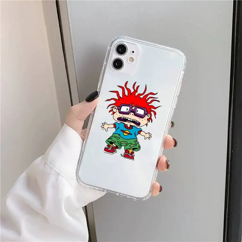 Cute cartoon Rugrat Phone Case Transparent for iPhone 11 12 mini pro XS MAX 8 7 6 6S Plus X 5S SE 2020 XR
Cute cartoon Rugrat Phone Case Transparent for iPhone 11 12 mini pro XS MAX 8 7 6 6S Plus X 5S SE 2020 XR