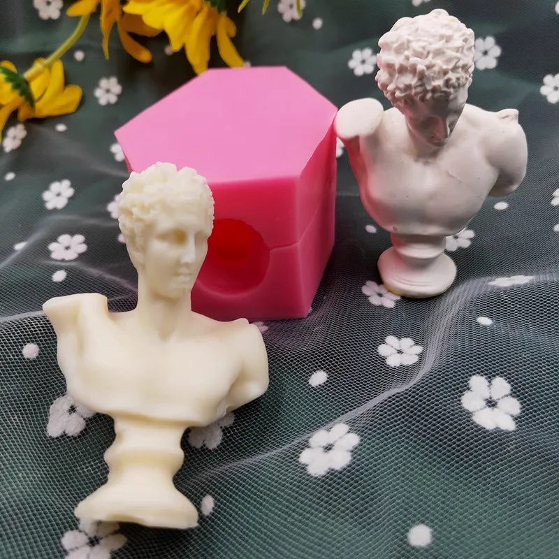 DIY Figurine Hermas Resin Clay Silicone Candle Mold Handmade Bakeware Moulds 
DIY Figurine Hermas Resin Clay Silicone Candle Mold Handmade Bakeware Moulds