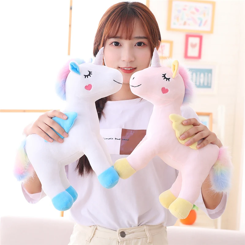 1pc 30/45cm Lovely Dream Unicorn Plush Toys for Girls Kids Kawaii Animal Doll Stuffed Cute Horse Toy Valentine Gift for Lovers
1pc 30/45cm Lovely Dream Unicorn Plush Toys for Girls Kids Kawaii Animal Doll Stuffed Cute Horse Toy Valentine Gift for Lovers