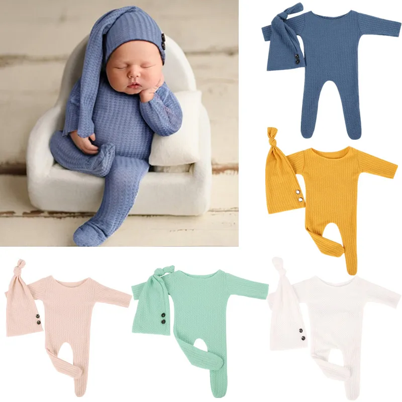 2 Pcs Baby Romper Baby Hat Set Newborn Photography Props Bodysuit Jumpsuit Kit Infants Studio Photo Shooting Clothing Outfits
2 Pcs Baby Romper Baby Hat Set Newborn Photography Props Bodysuit Jumpsuit Kit Infants Studio Photo Shooting Clothing Outfits
