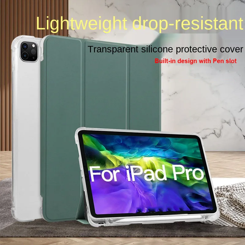 For iPad Air4 Pro11 2018/2020 Case Cover iPad mini4/5 iPad Pro10.5/air3 2019 Soft Cover ipaid air4 With Pen Slot Leather Case
For iPad Air4 Pro11 2018/2020 Case Cover iPad mini4/5 iPad Pro10.5/air3 2019 Soft Cover ipaid air4 With Pen Slot Leather Case