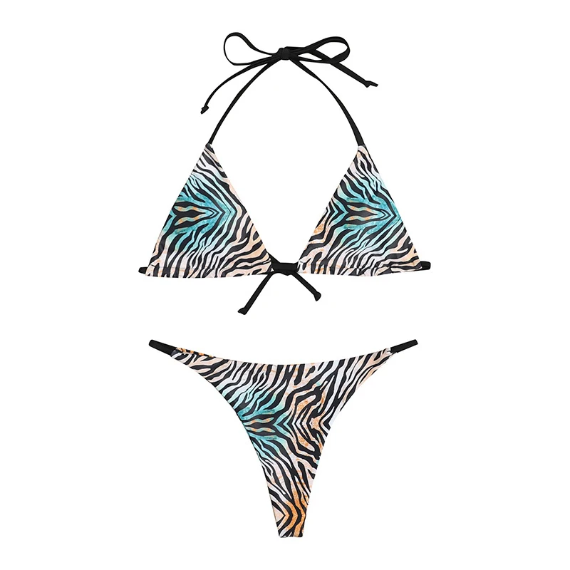 African Bikini 2021 Womens Sexy Bikini Set Retro Stripe Print Swimwear Push-Up Swimsuit Swimwear Women Tankini Biquini Feminino 
African Bikini 2021 Womens Sexy Bikini Set Retro Stripe Print Swimwear Push-Up Swimsuit Swimwear Women Tankini Biquini Feminino