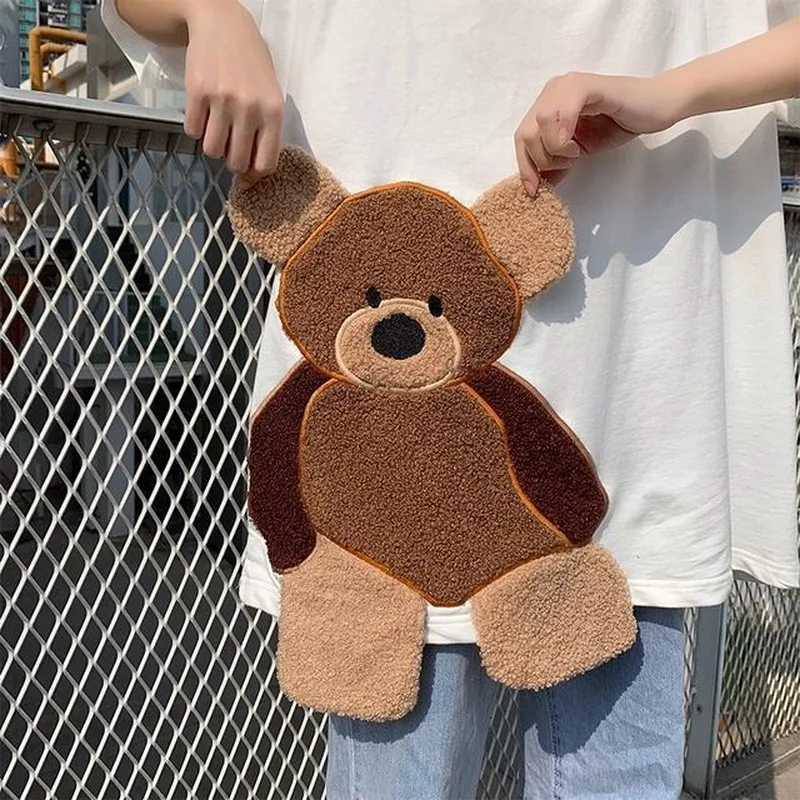 Harajuku Bear Patchwork Woman Tshirts 2021 Korean Fashion Top Female Fashion Alt Clothes Aesthetic MINGLIUSILI Black Tee Shirt
Harajuku Bear Patchwork Woman Tshirts 2021 Korean Fashion Top Female Fashion Alt Clothes Aesthetic MINGLIUSILI Black Tee Shirt