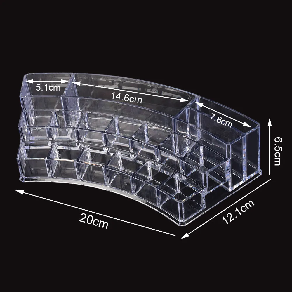17 Grid Clear Acrylic Makeup Organizer CC Cream Storage Box organizador maquillaje Cosmetic Holder Cabinet Powder Display Box
17 Grid Clear Acrylic Makeup Organizer CC Cream Storage Box organizador maquillaje Cosmetic Holder Cabinet Powder Display Box