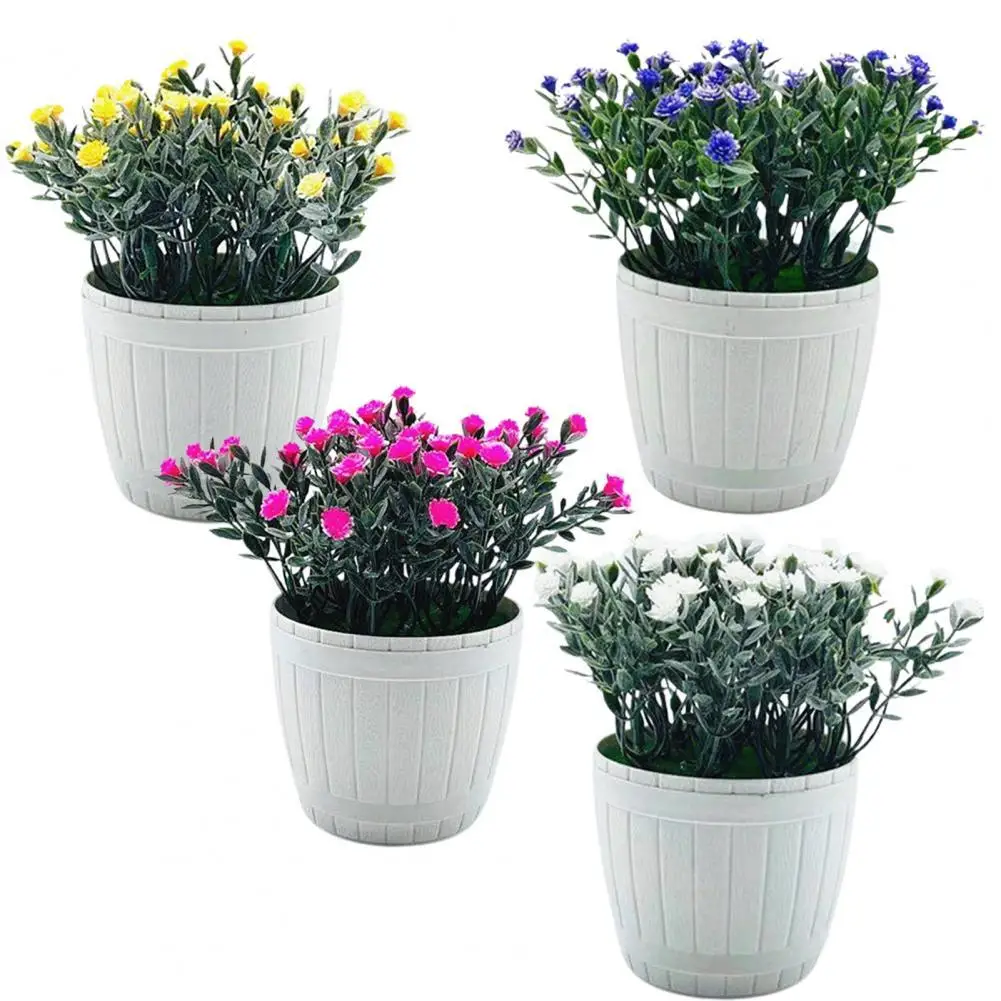 40%HOTSimulation Flower Bonsai Ornamental No Withering Realistic Fake Flower Potted Plant Decor for Garden
40%HOTSimulation Flower Bonsai Ornamental No Withering Realistic Fake Flower Potted Plant Decor for Garden