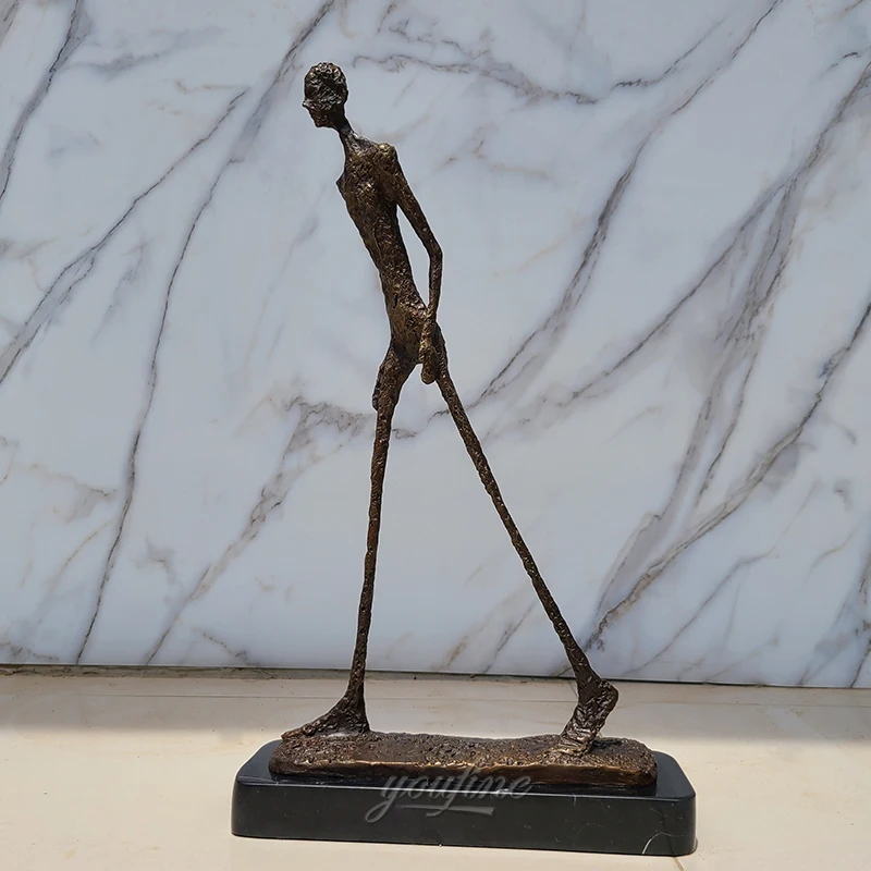 Bronze Walking Man Sculpture by Giacometti Bronze Vintage Statue Abstract Bronze Crafts Figurine For Home Office Decor Ornament
Bronze Walking Man Sculpture by Giacometti Bronze Vintage Statue Abstract Bronze Crafts Figurine For Home Office Decor Ornament