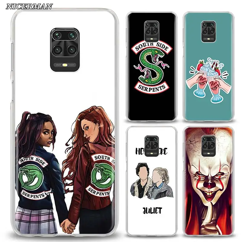 Чехол для телефона Xiaomi Redmi Note 9S 9 Pro 6 7 8 8T 8A 9A 9C 6A 7A чехол Riverdale South Side Serpents жесткие