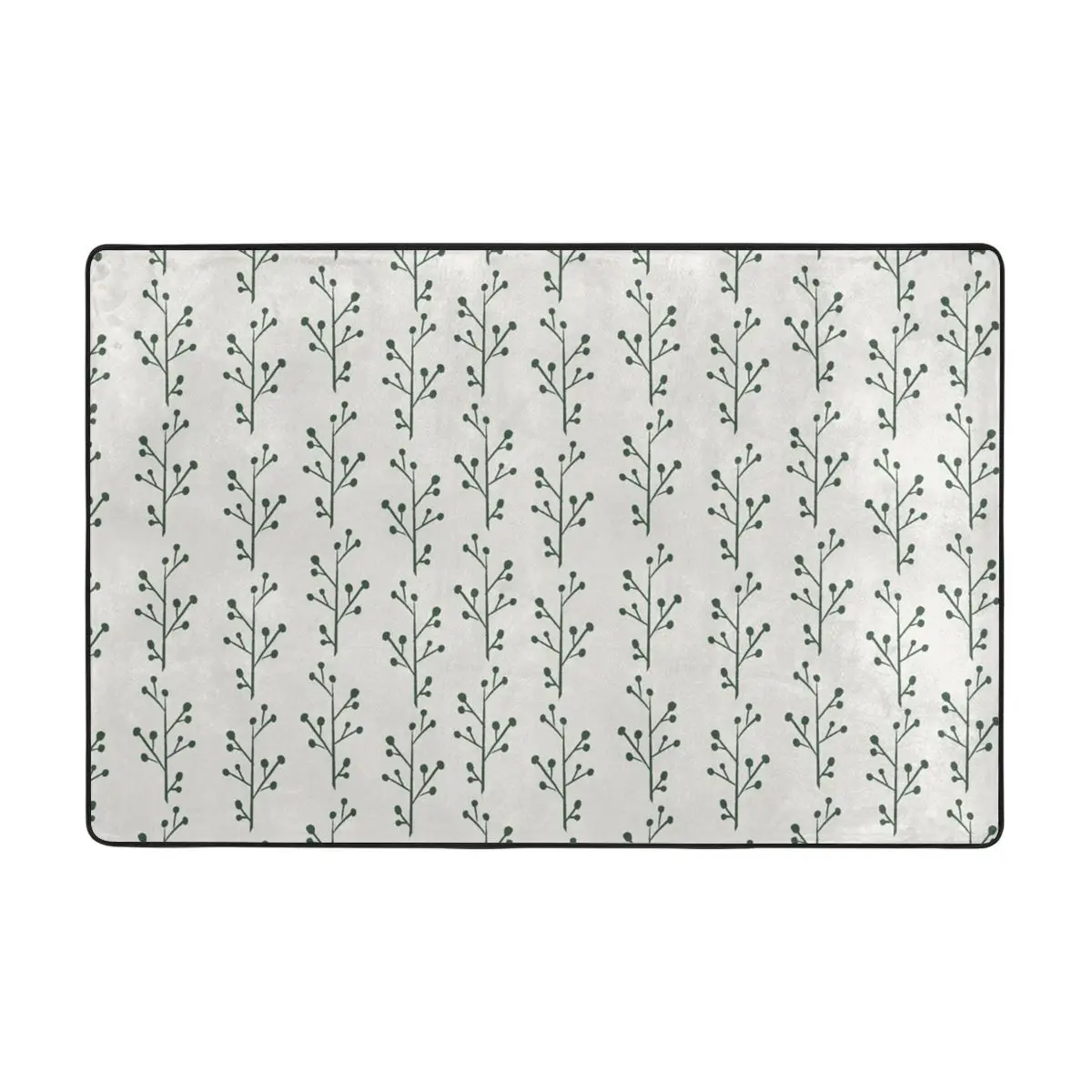 Festive Forest Green Cream Doormat Carpet Mat Rug Polyester Non-Slip Floor Decor Bath Bathroom Kitchen Bedroom 60x90
Festive Forest Green Cream Doormat Carpet Mat Rug Polyester Non-Slip Floor Decor Bath Bathroom Kitchen Bedroom 60x90
