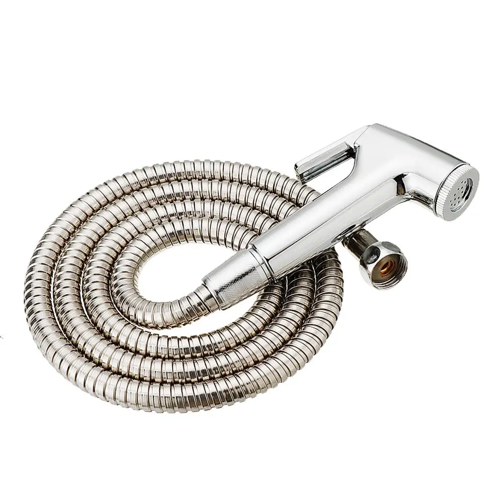 ABS Bathroom Portable Bidet Sprayer Handhold Toilet Bidet Shower Head Sprayer for Personal Hygiene w/ 1.5m Stainless Steel Hose
ABS Bathroom Portable Bidet Sprayer Handhold Toilet Bidet Shower Head Sprayer for Personal Hygiene w/ 1.5m Stainless Steel Hose