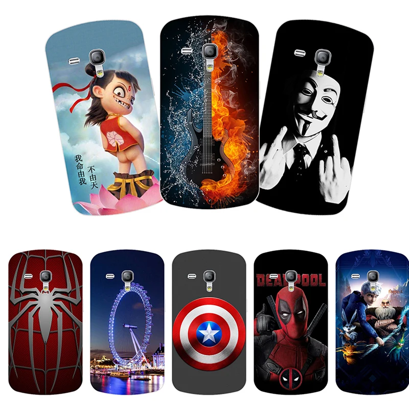 Мягкий силиконовый чехол для телефона Samsung Galaxy S3 Mini /S3Mini GT i8190 i8200 задняя крышка