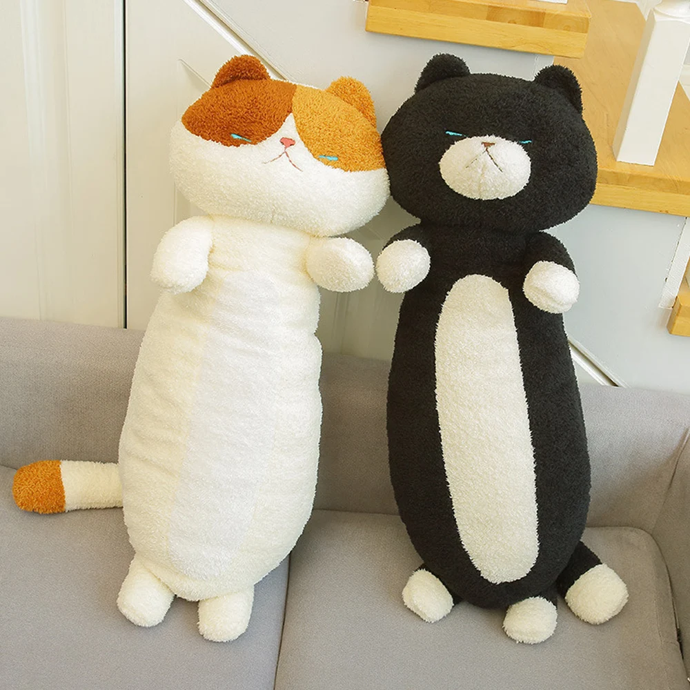 Cartoon Plush Cat Toy Cute Creative Long Soft Animal Doll Office Break Nap Sleeping Pillow with Blanket Gift Doll for Kids Girls
Cartoon Plush Cat Toy Cute Creative Long Soft Animal Doll Office Break Nap Sleeping Pillow with Blanket Gift Doll for Kids Girls