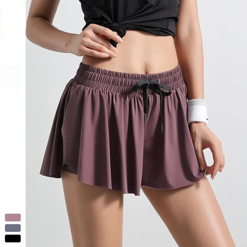 2021 Summer Tennis Dress Women Double Safety Cool Skirt Shorts Quick-dry Loose Skirt Pants Fitness Running Tennis Skirt S~XL
2021 Summer Tennis Dress Women Double Safety Cool Skirt Shorts Quick-dry Loose Skirt Pants Fitness Running Tennis Skirt S~XL