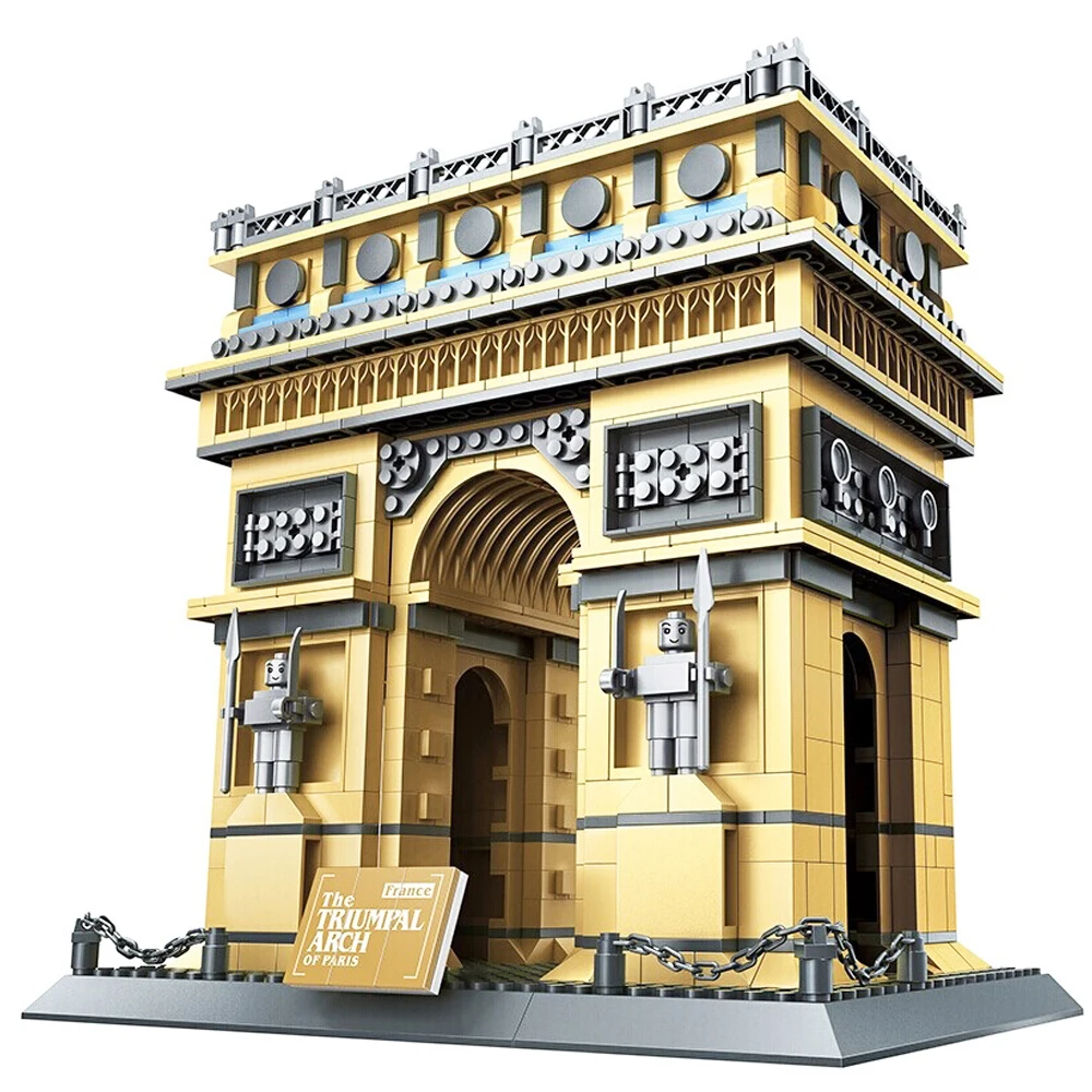 Wange 5223 Architecture PARIS ARC DE TRIOMPHE Series Building Blocks Educational Structure Bricks Toy For Children 21036
Wange 5223 Architecture PARIS ARC DE TRIOMPHE Series Building Blocks Educational Structure Bricks Toy For Children 21036