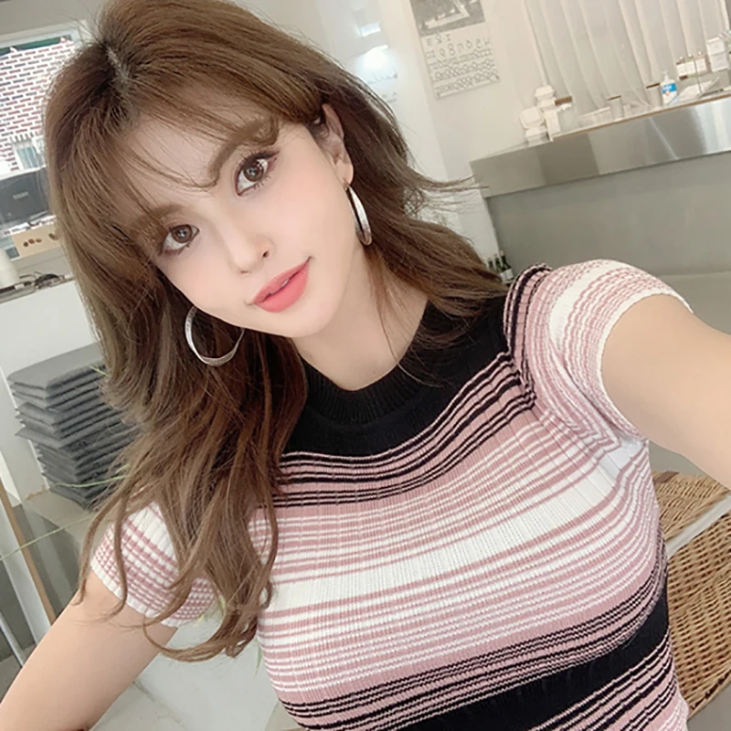 Dress Korean Fashion Women's Knitted Short Skirt Dongdaemun Has a Thin Summer Slim New Style Bag Hip Stripes
Dress Korean Fashion Women's Knitted Short Skirt Dongdaemun Has a Thin Summer Slim New Style Bag Hip Stripes