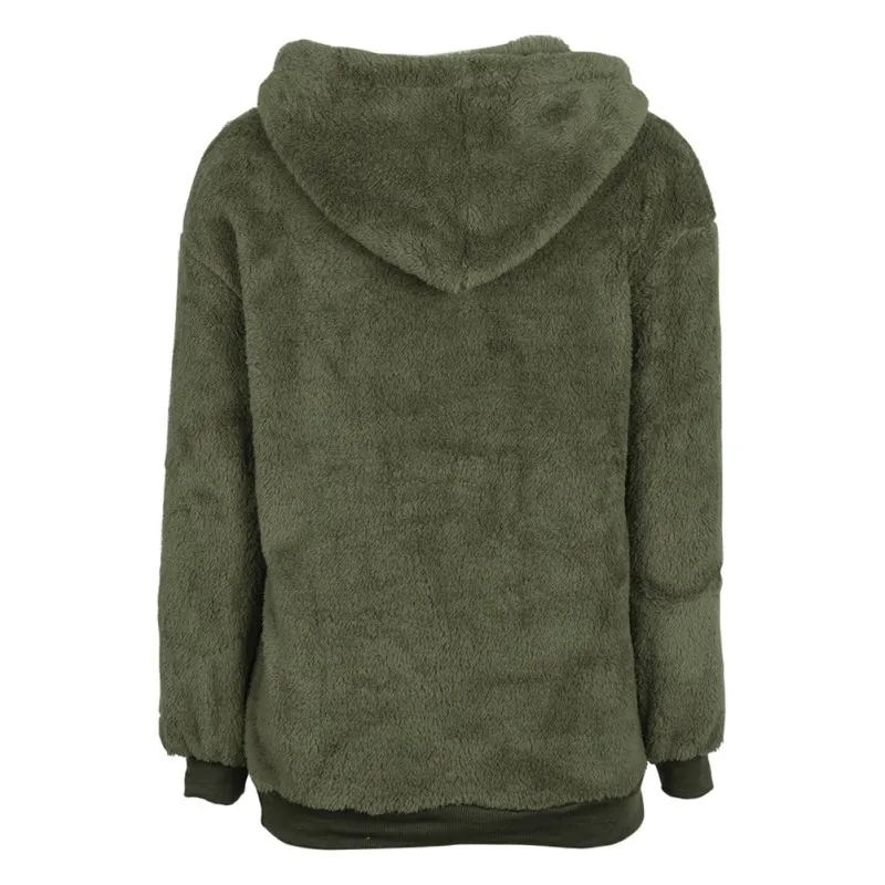 Women Hoodies 2019 Hooded Collar Long Sleeve Zipper Sweatshirt Loose Warm Winter Autumn Loose Tops New
Women Hoodies 2019 Hooded Collar Long Sleeve Zipper Sweatshirt Loose Warm Winter Autumn Loose Tops New