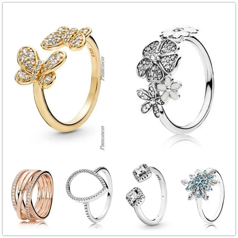 Authentic 925 Sterling Silver Rose Gold Openwork Eternity Entwined Crystal Rings For Women Wedding Party Gift Fashion Jewelry
Authentic 925 Sterling Silver Rose Gold Openwork Eternity Entwined Crystal Rings For Women Wedding Party Gift Fashion Jewelry