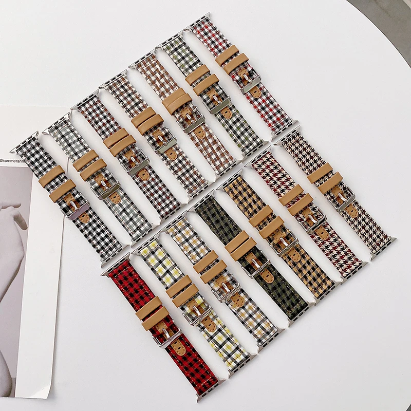 Ремешок нейлоновый для Apple Watch Band, спортивный браслет для IWatch Series SE 5 4 3 2 1 44 мм 40 мм 42 мм 38 мм
Ремешок нейлоновый для Apple Watch Band, спортивный браслет для IWatch Series SE 5 4 3 2 1 44 мм 40 мм 42 мм 38 мм