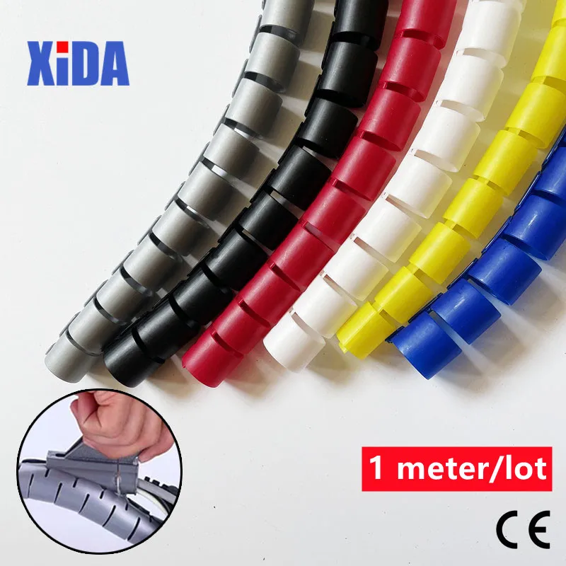 8/10/15/20/25mm 1m Line Organizer Pipe Protection Spiral Wrap Winding Cable Wire Protector Cover Tube(Without Wire-Finder)
8/10/15/20/25mm 1m Line Organizer Pipe Protection Spiral Wrap Winding Cable Wire Protector Cover Tube(Without Wire-Finder)