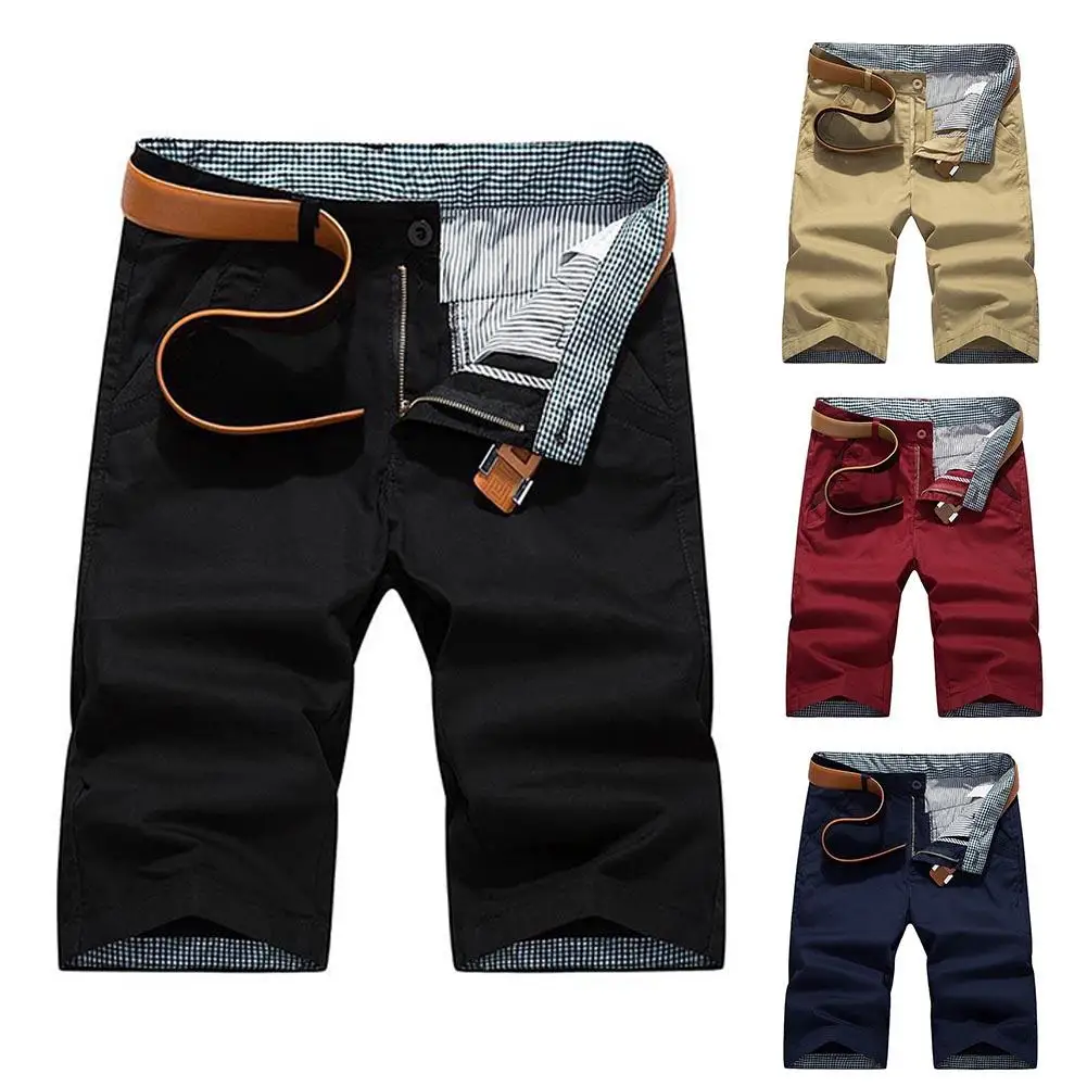 Casual Men Shorts Summer Quick Dry Pockets Button Breathable Beach Board Shorts Men Clothing Fifth Pants 
Casual Men Shorts Summer Quick Dry Pockets Button Breathable Beach Board Shorts Men Clothing Fifth Pants