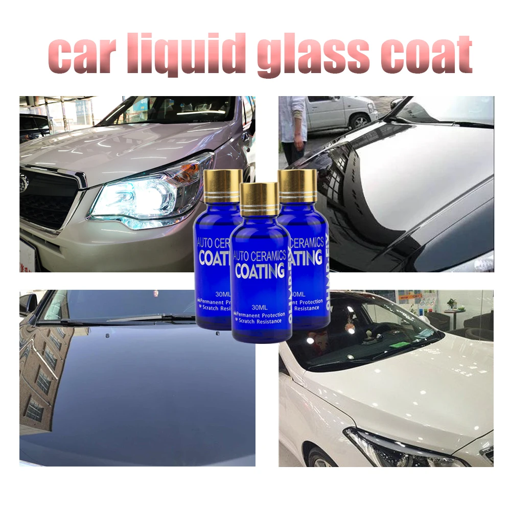 3PCS 9H Car Liquid Ceramic Coat Super Hydrophobic Glass Coating Set Polysiloxane and Nano materials Ceramics For Cars
3PCS 9H Car Liquid Ceramic Coat Super Hydrophobic Glass Coating Set Polysiloxane and Nano materials Ceramics For Cars