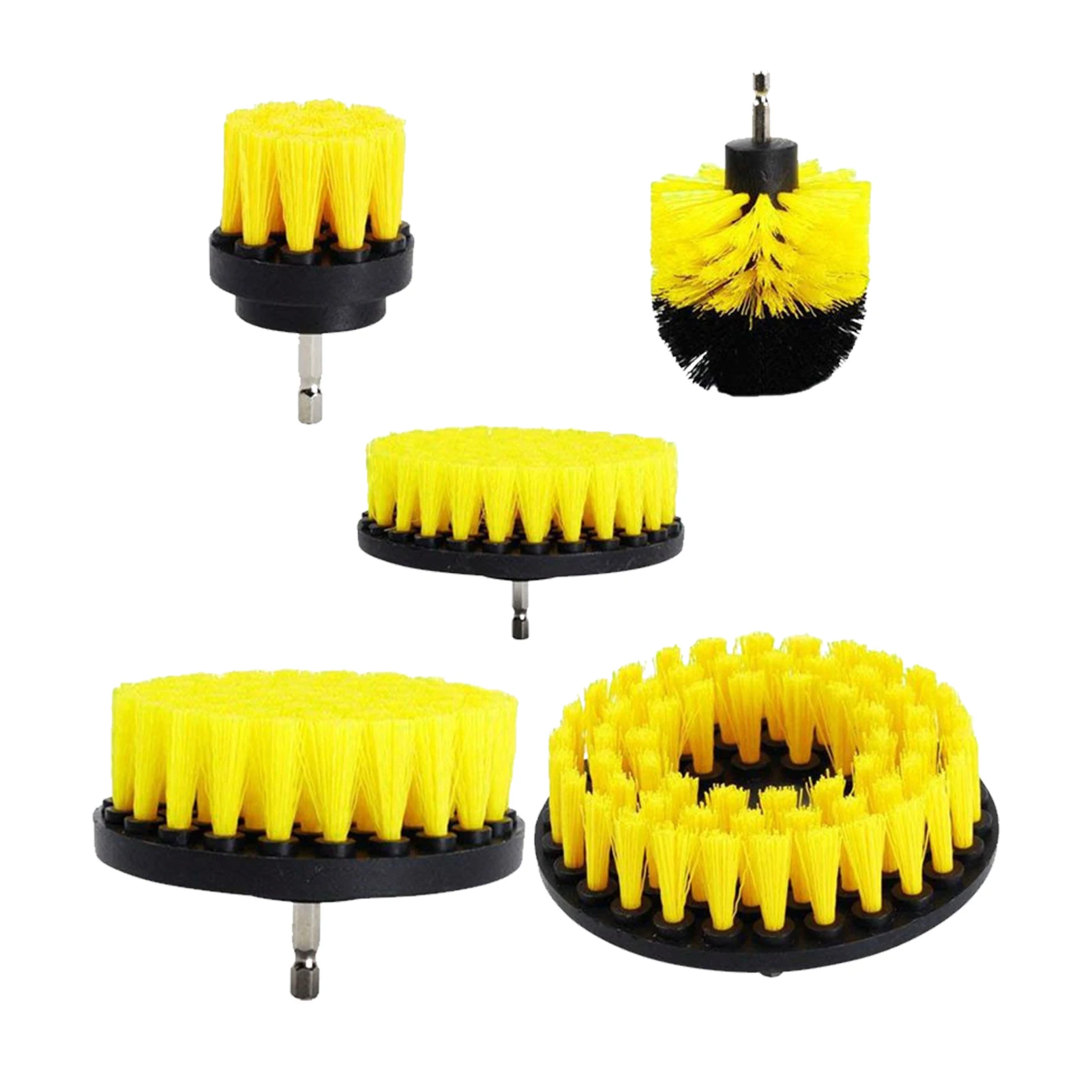 5pcs Cleaning Tool Bathroom Surface Power Scrubber Kitchen Home Practical Dust Remove Drill Brush Attachment Set Easy Install
5pcs Cleaning Tool Bathroom Surface Power Scrubber Kitchen Home Practical Dust Remove Drill Brush Attachment Set Easy Install