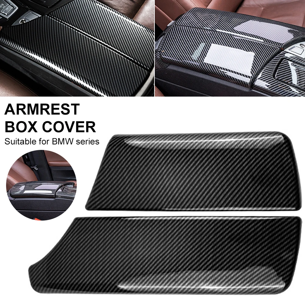 Carbon Fiber Car Center Console Armrest Cover ABS Armrest Storage Box Decorative Stickers For 11-17 BMW F10 F18 520i 523li 525li
Carbon Fiber Car Center Console Armrest Cover ABS Armrest Storage Box Decorative Stickers For 11-17 BMW F10 F18 520i 523li 525li