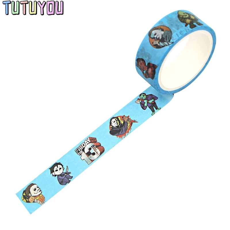 PC1145 Wholesale 20pcs/lot The Four Horror Killers Washi Masking Tapes Life Decorative Adhesive Scrapbooking DIY Office Stickers
PC1145 Wholesale 20pcs/lot The Four Horror Killers Washi Masking Tapes Life Decorative Adhesive Scrapbooking DIY Office Stickers