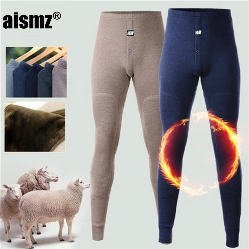 Aismz New thermal underwear pants thick wear in very cold Winter underpants for Russian Canada and European men Protect the knee
Aismz New thermal underwear pants thick wear in very cold Winter underpants for Russian Canada and European men Protect the knee