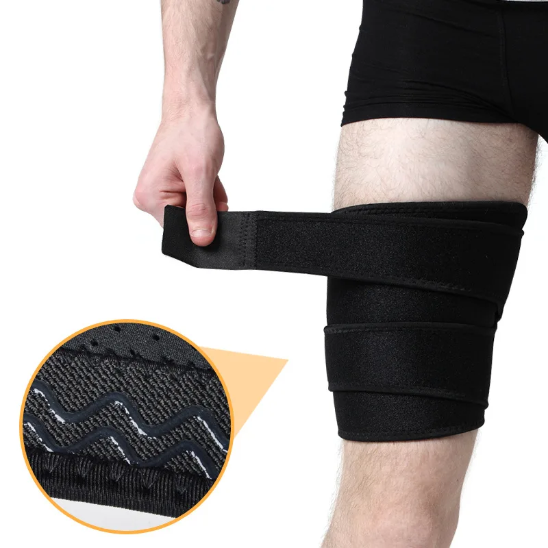 

1pcs Outdoor Sports Thigh Protection Bandage Muscle Strain Mountaineering Running Basketball Football Protective Gear