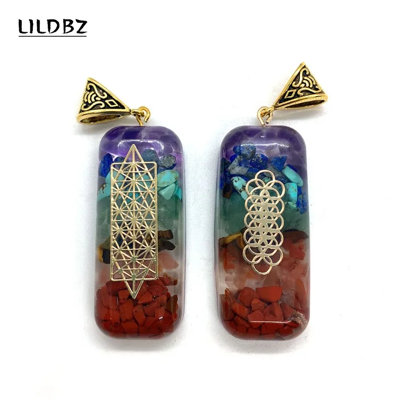 Natural Crystal Crushed Stone Pendant Seven Chakra Reiki Healing Power Stone Rectangular Pendant Suitable for DIY Jewelry Making
Natural Crystal Crushed Stone Pendant Seven Chakra Reiki Healing Power Stone Rectangular Pendant Suitable for DIY Jewelry Making