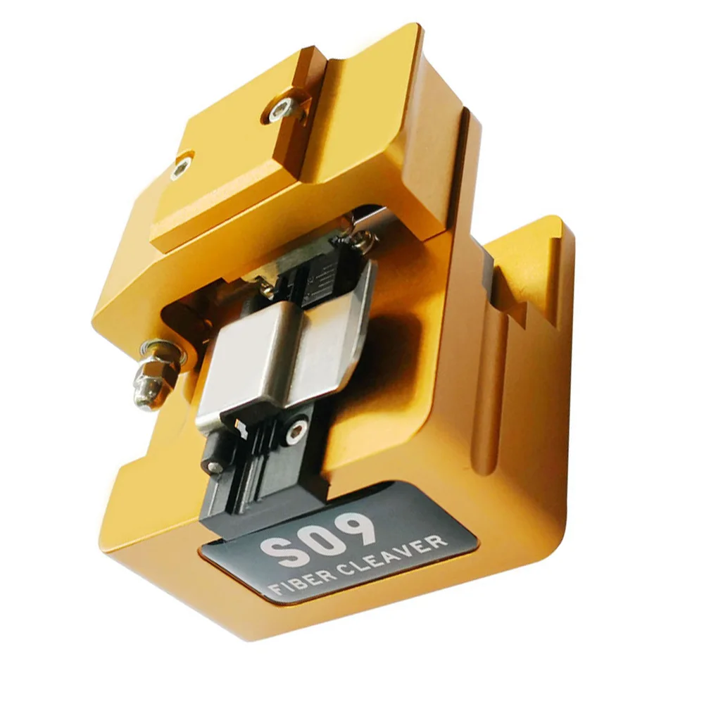 S09 Fiber Cleaver Hot-melt Optical Fiber Cutting Knife Fiber Optic Cleaver ,High Precision Cleaver Fiber Cutter with Dust Bin
S09 Fiber Cleaver Hot-melt Optical Fiber Cutting Knife Fiber Optic Cleaver ,High Precision Cleaver Fiber Cutter with Dust Bin
