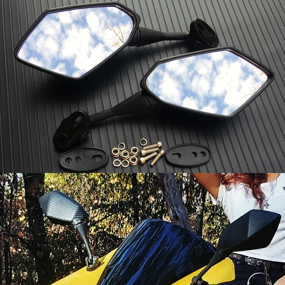 Carbon Rear View Mirrors Motorcycle for HONDA CBR600RR CBR 600 RR 2003 2004 2005 2006 2007 2008 2009 2010 2011 CBR1000RR 04-07
Carbon Rear View Mirrors Motorcycle for HONDA CBR600RR CBR 600 RR 2003 2004 2005 2006 2007 2008 2009 2010 2011 CBR1000RR 04-07