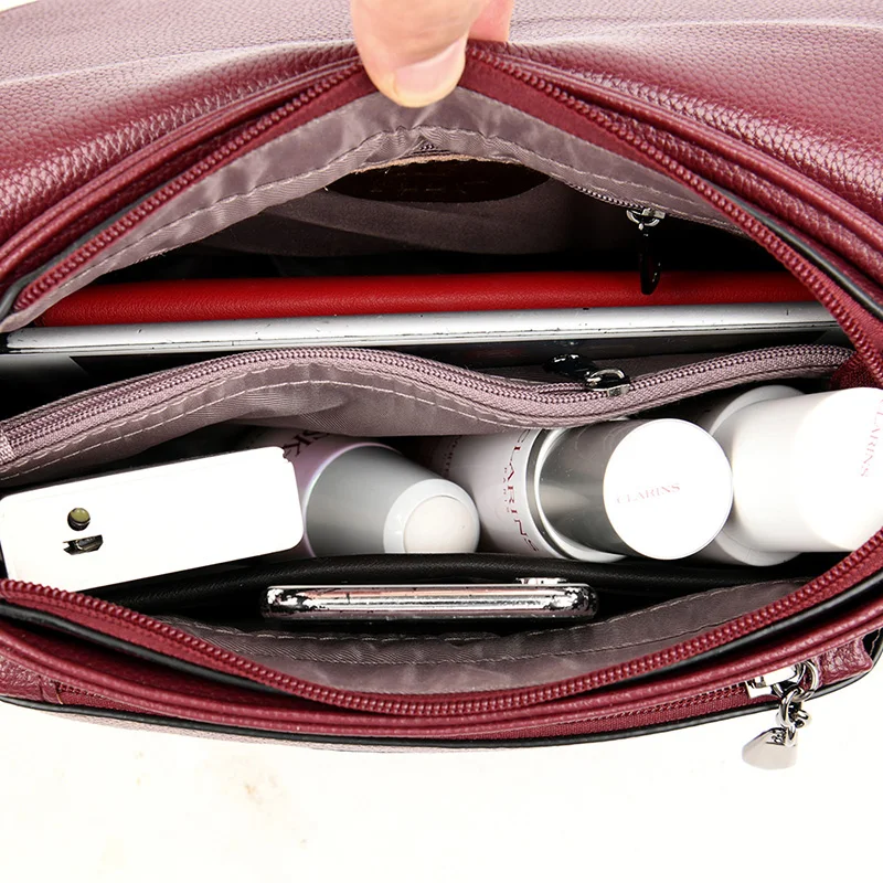 Luxury Handbags Women Bags Designer Leather Large Capacity Crossbody Shoulder Bags For Women 2020PU High Quality Shoulder Bag 
Luxury Handbags Women Bags Designer Leather Large Capacity Crossbody Shoulder Bags For Women 2020PU High Quality Shoulder Bag