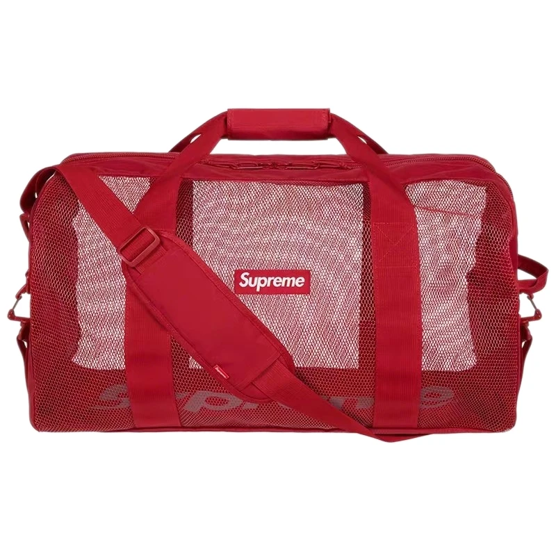 21SS 48th Supreme Duffle Bag Handbag Trendy Brand Travel Bag Mesh Shoulder Strap Bucket Bag
21SS 48th Supreme Duffle Bag Handbag Trendy Brand Travel Bag Mesh Shoulder Strap Bucket Bag
