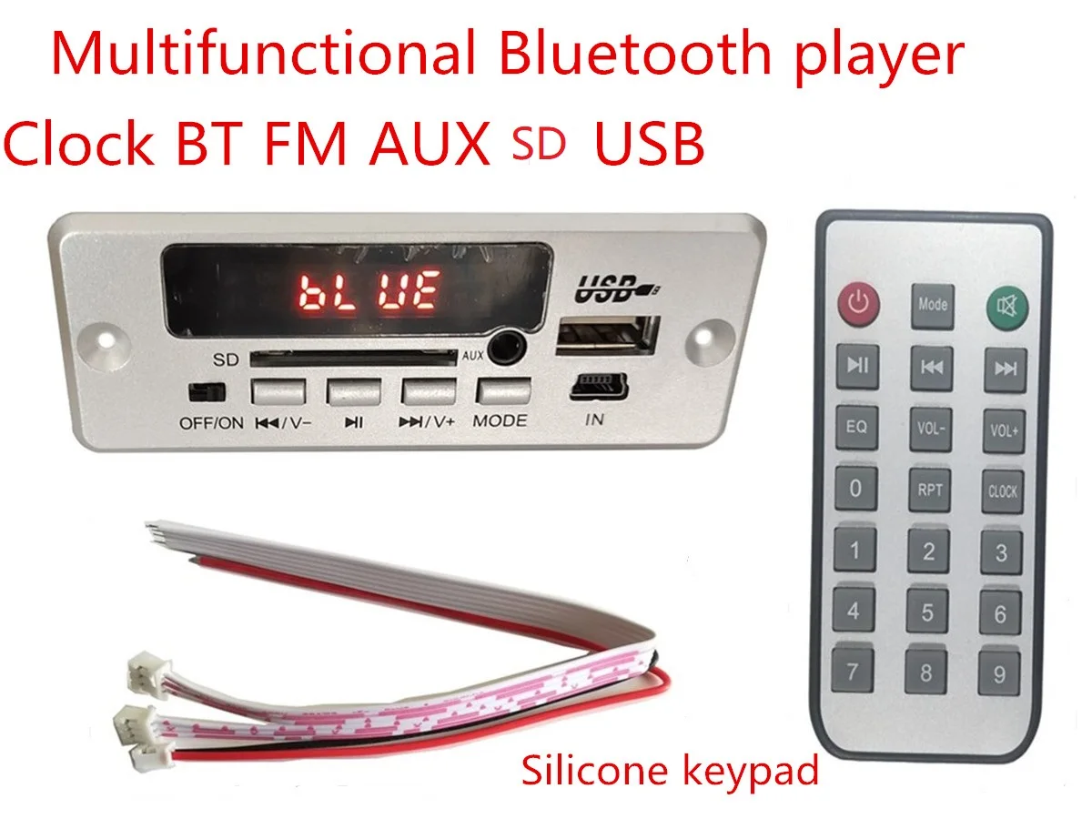 Factory Promotion Bluetooth Module MP3 Call Decoding Board Lossless Modification Of Stereo Decoder 3.5aux12vusb Sound Card
Factory Promotion Bluetooth Module MP3 Call Decoding Board Lossless Modification Of Stereo Decoder 3.5aux12vusb Sound Card