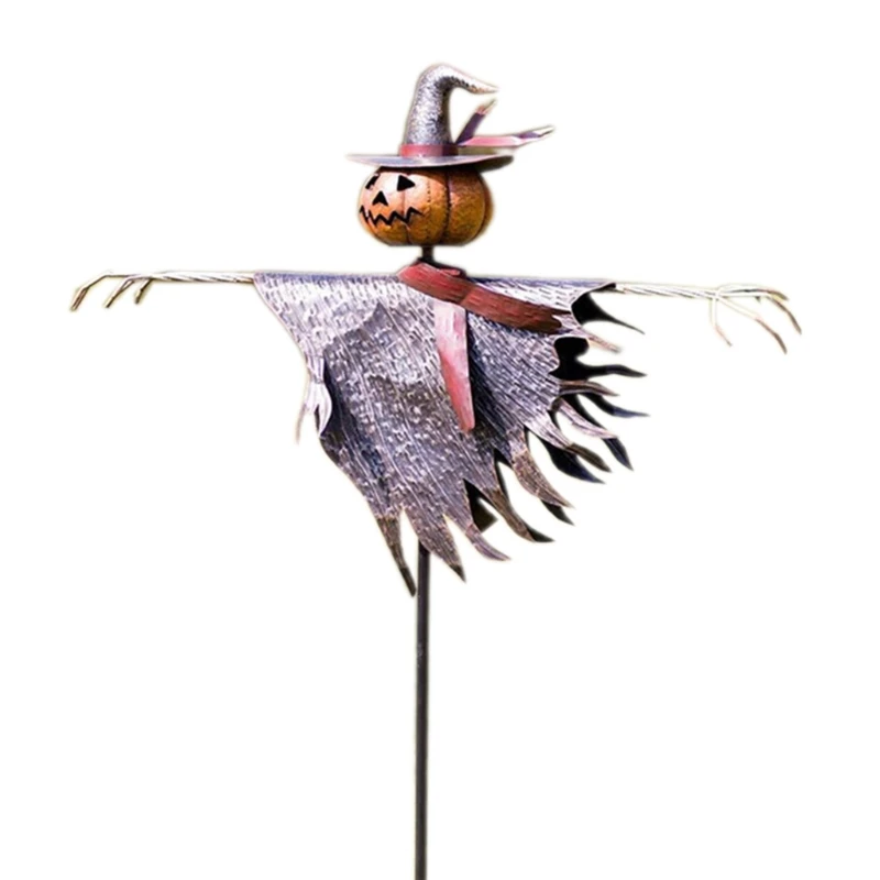 Cartoon Halloween Scarecrow Decoration Garden Unique Scary Hanging Ornaments Halloween Scarecrow Lantern Ground Stake 
Cartoon Halloween Scarecrow Decoration Garden Unique Scary Hanging Ornaments Halloween Scarecrow Lantern Ground Stake