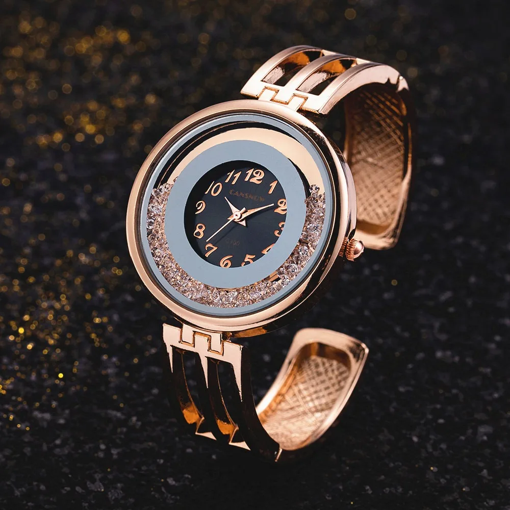 New Elegant Women Bracelet Fashion Luxury Watch For Female Gold Watches Rhinestone Bangle Wristwatch Ladies Watch Clock
New Elegant Women Bracelet Fashion Luxury Watch For Female Gold Watches Rhinestone Bangle Wristwatch Ladies Watch Clock