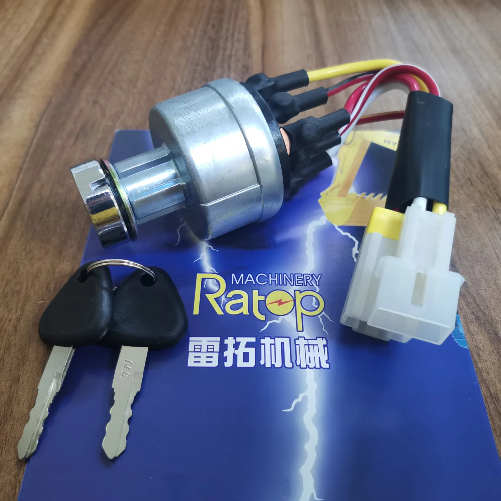 EC210B EC210BLC EC360B Excavator Ignition Switch Starter Switch VOE14529152 VOE14526158
EC210B EC210BLC EC360B Excavator Ignition Switch Starter Switch VOE14529152 VOE14526158