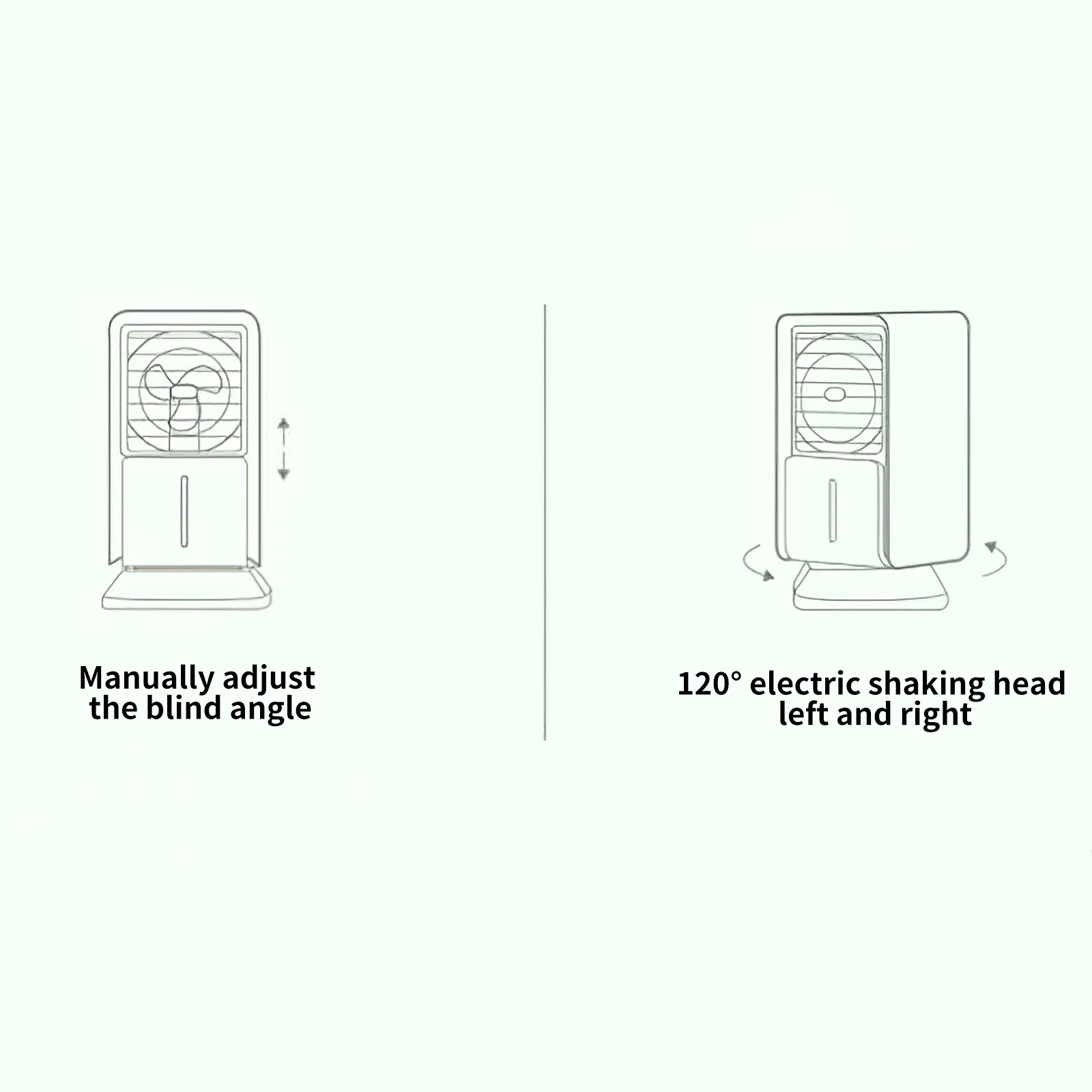 Small Air Cooler 300ml Water Tank Portable Small Cooling Spray Air Cooler Cooler Desktop Humidifier Air Conditioner
Small Air Cooler 300ml Water Tank Portable Small Cooling Spray Air Cooler Cooler Desktop Humidifier Air Conditioner