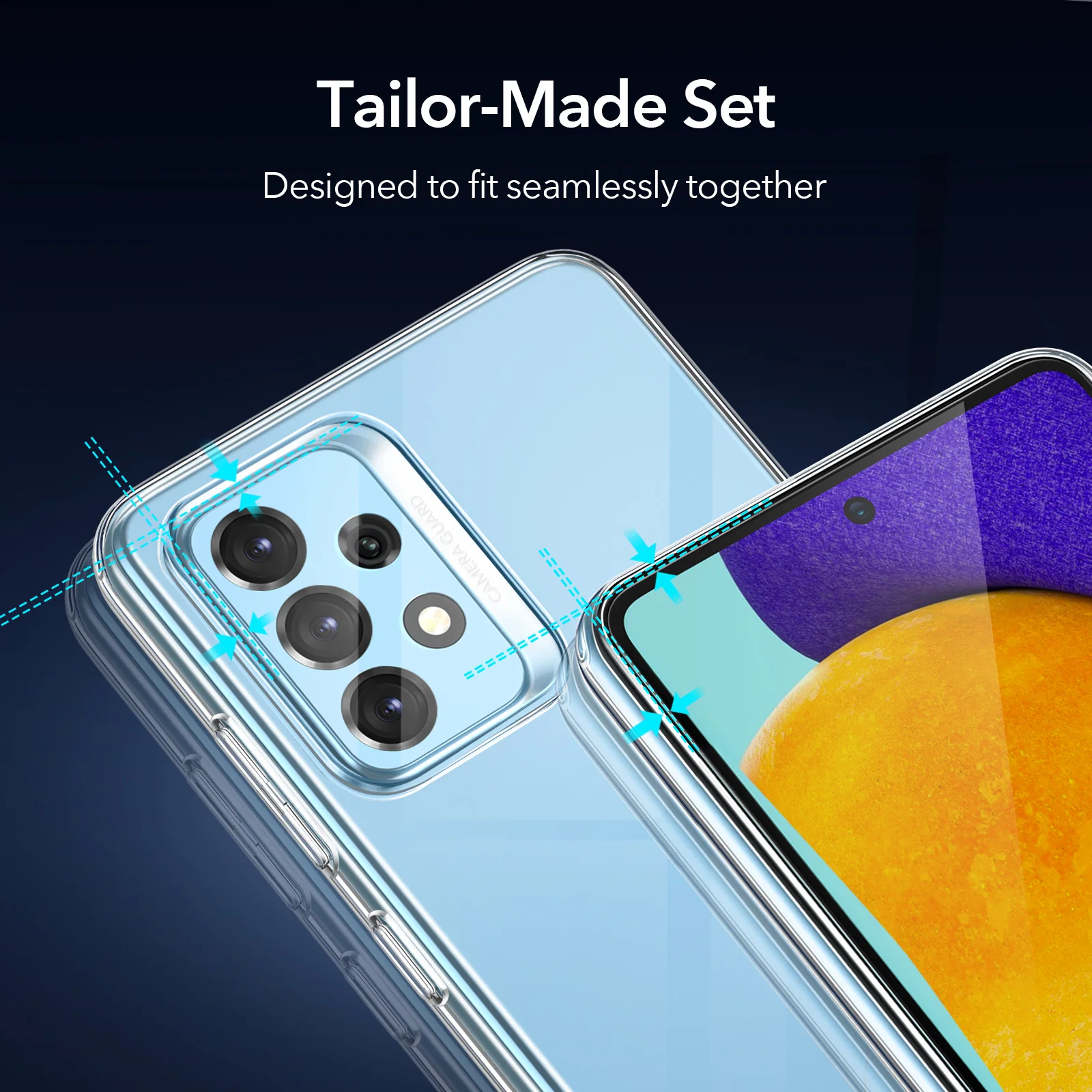 ESR Bundle for Samsung Galaxy A52 Case +2PCS Glass Screen Protecter Slim Soft Clear Cover Case HD Tempered Glass for Samsung A52
ESR Bundle for Samsung Galaxy A52 Case +2PCS Glass Screen Protecter Slim Soft Clear Cover Case HD Tempered Glass for Samsung A52
