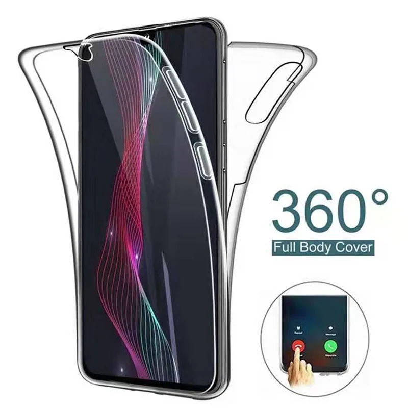360°Full Body Cover Phone Case For iPhone 12 11 Pro Max XR XS Silicone PC+TPU Clear Case For iPhone 7 8 Plus 6 6S SE 2020 
360°Full Body Cover Phone Case For iPhone 12 11 Pro Max XR XS Silicone PC+TPU Clear Case For iPhone 7 8 Plus 6 6S SE 2020