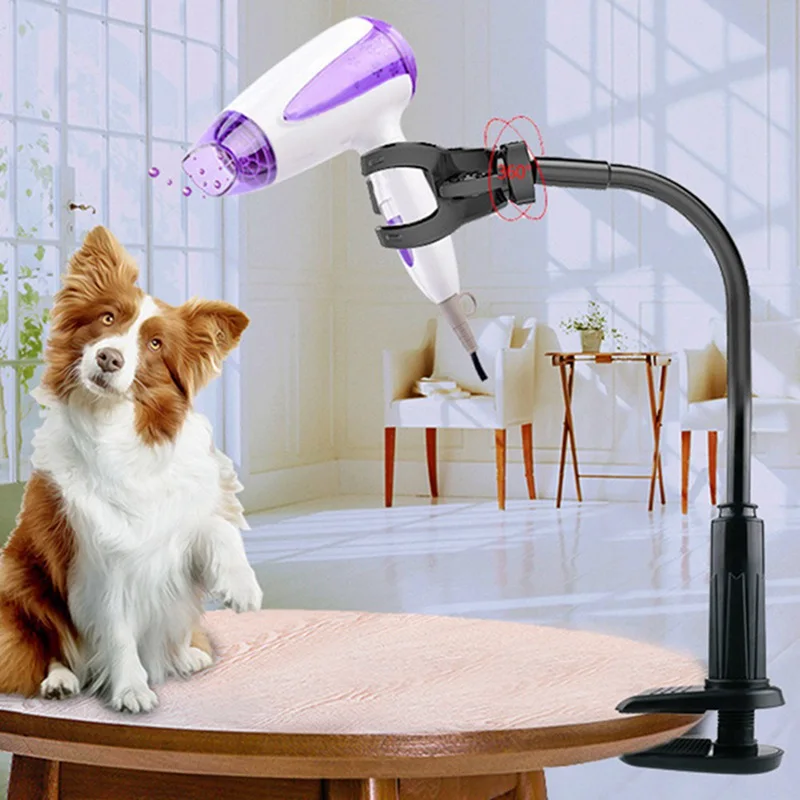 Pet Hair Dryer Stand Bracket Clip 360 Degree Rotating Care Accessories Tool Adjustabl for Dog Cat Hair Dryer Grooming Holder 
Pet Hair Dryer Stand Bracket Clip 360 Degree Rotating Care Accessories Tool Adjustabl for Dog Cat Hair Dryer Grooming Holder