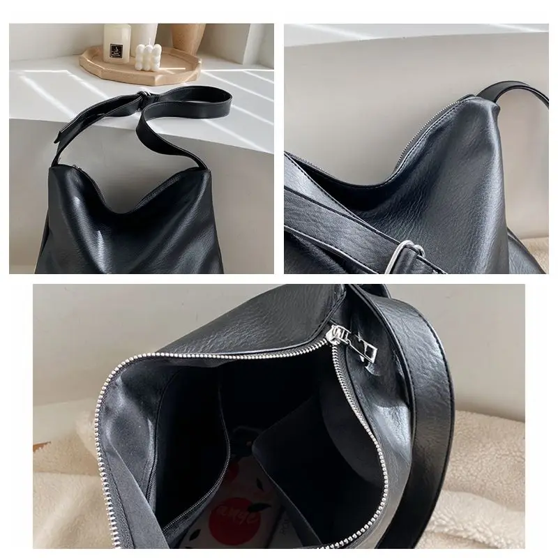 Casual Solid Color Crossbody Bags For Women Large Women's Bag High Capacity Women Shoulder Bag Soft Leather Women's Handbags New
Casual Solid Color Crossbody Bags For Women Large Women's Bag High Capacity Women Shoulder Bag Soft Leather Women's Handbags New