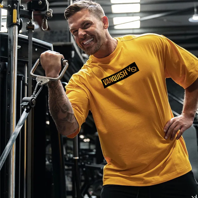 New Streetwear Cotton Men's T-shirt Summer Loose Round Neck Short Sleeve Top Jogger Gym Running Workout Fitness Sportswear
New Streetwear Cotton Men's T-shirt Summer Loose Round Neck Short Sleeve Top Jogger Gym Running Workout Fitness Sportswear