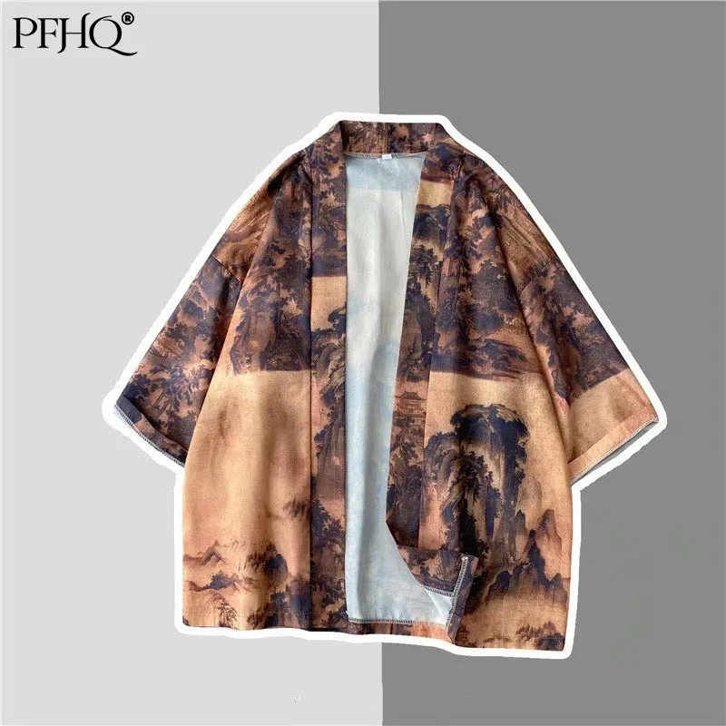 PFHQ Мужская Taoist Robe Seven рукав кимоно рубашка 2021 новый мужской кардиган для пары свободные тонкие модные рубашки Ins солнцезащитный 21D2975
PFHQ Мужская Taoist Robe Seven рукав кимоно рубашка 2021 новый мужской кардиган для пары свободные тонкие модные рубашки Ins солнцезащитный 21D2975