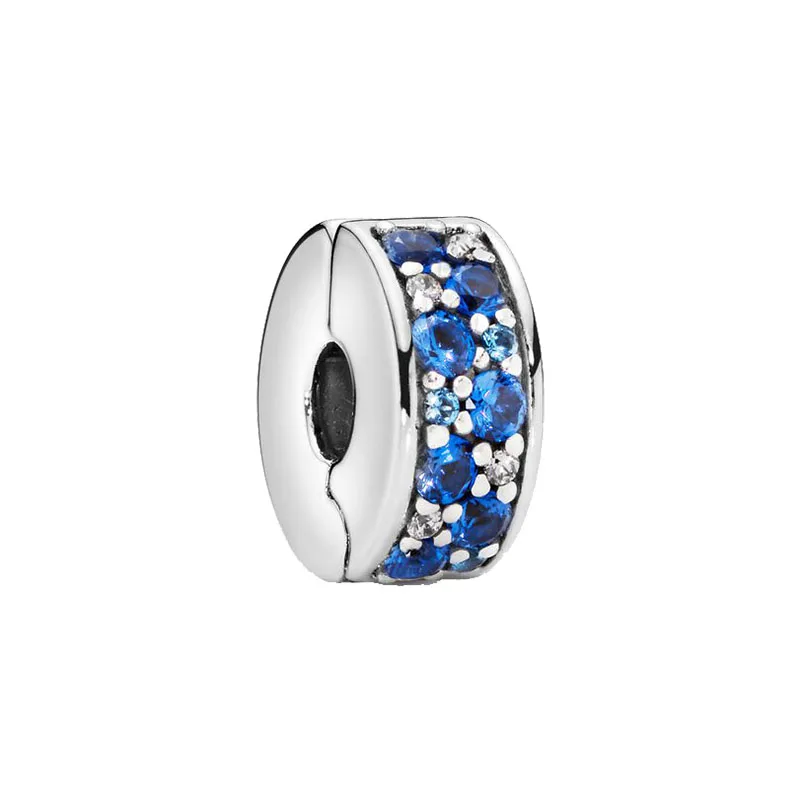 BOFUER Fit Pandora 925 Sterling Silver Original Bracelet Women DIY Making Blue Shiny Fixing Clip Charms Jewelry 145B
BOFUER Fit Pandora 925 Sterling Silver Original Bracelet Women DIY Making Blue Shiny Fixing Clip Charms Jewelry 145B
