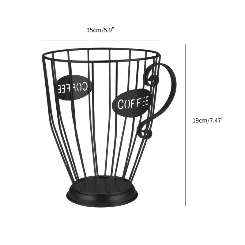Universal Coffee Capsule Storage Basket Coffee Cup Basket Vintage Coffee Pod Organizer Holder Black For Home Cafe Hotel Dropship 
Universal Coffee Capsule Storage Basket Coffee Cup Basket Vintage Coffee Pod Organizer Holder Black For Home Cafe Hotel Dropship